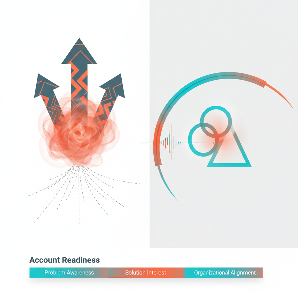 ABM's Blind Spot: Targeting Accounts Instead of Readiness in the Problem-Aware Stage